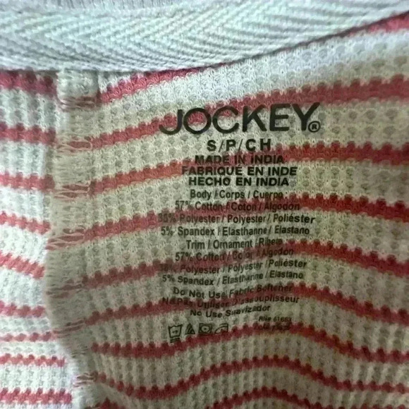 NWT Jockey® Women's Waffle Union Suit size small - Picture 8 of 8